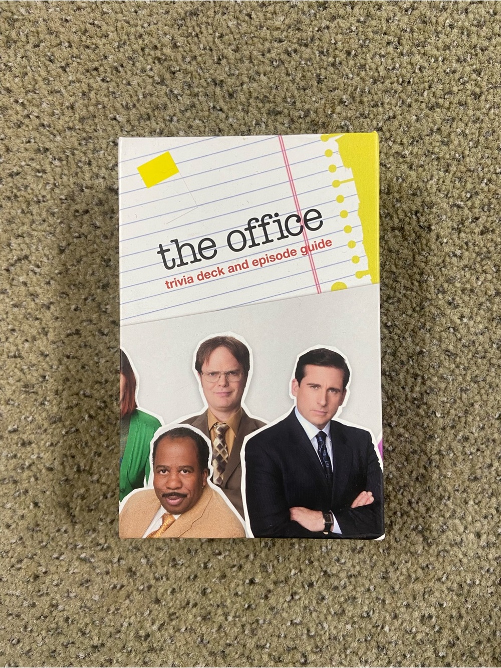 The Office Trivia Deck and Episode Guide - White/Yellow
